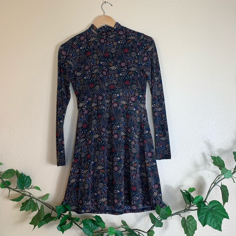 Altair’D State Floral Long Sleeve Dress